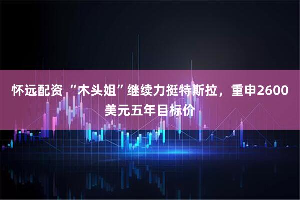 怀远配资 “木头姐”继续力挺特斯拉，重申2600美元五年目标价
